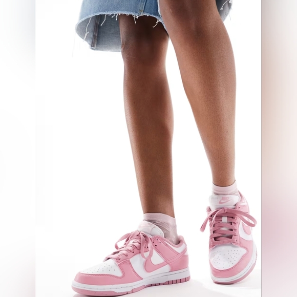 Nike Shoes - Nike Dunk Low 'Real Pink' Sneakers Wmn's Size 8.5 Like New MSRP $140